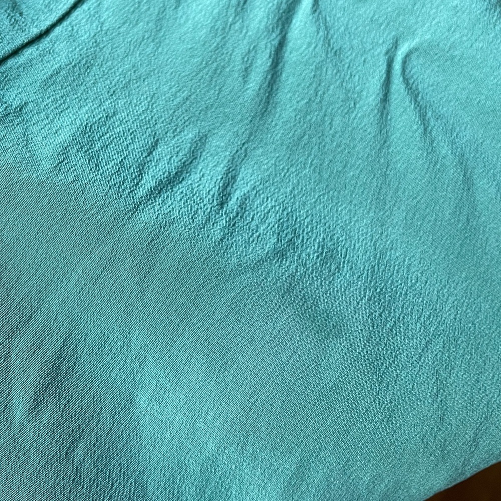 Not For Sale - Everlane green silk dress